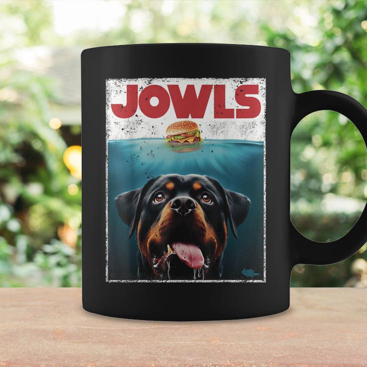 Rottie Rottweiler Jowls Burger Giant Tank Dog Mom Dad Coffee Mug Gifts ideas
