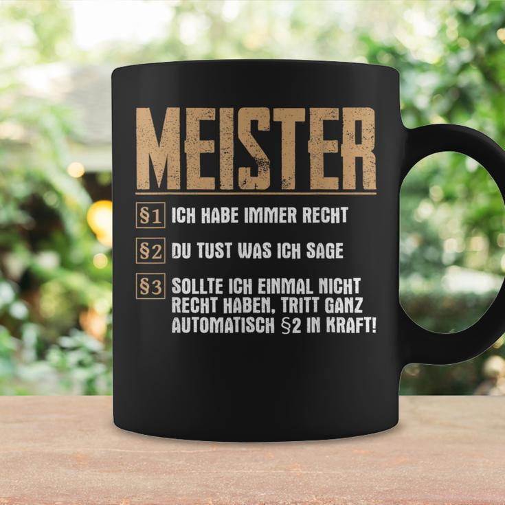 Saying For Meister Rules Meistertestung Craft Tassen Geschenkideen