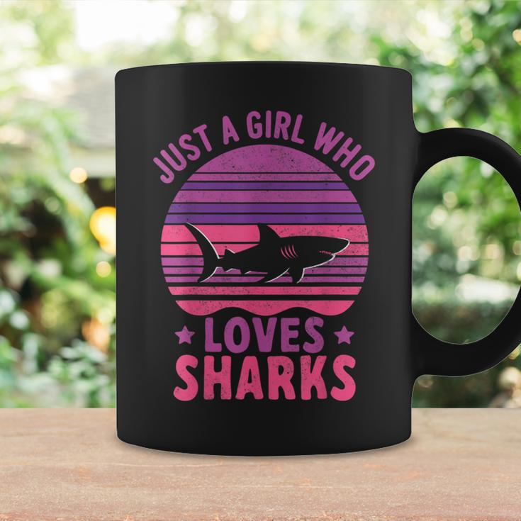Shark Just A Girl Who Loves Sharks Coffee Mug Gifts ideas