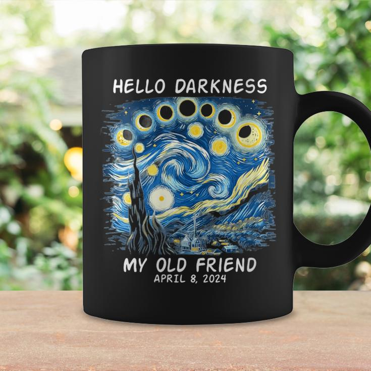 Van Gogh Hello Darkness My Old Friend Solar Eclipse Coffee Mug Gifts ideas