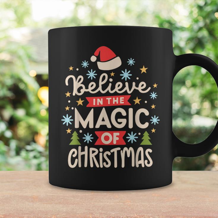 Vintage Believe In The Magic Of Christmas Coffee Mug Gifts ideas