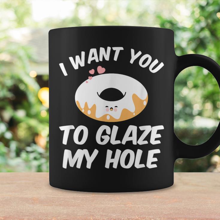 I Want You To Glass Dirty Donut Prank Coffee Mug Gifts ideas