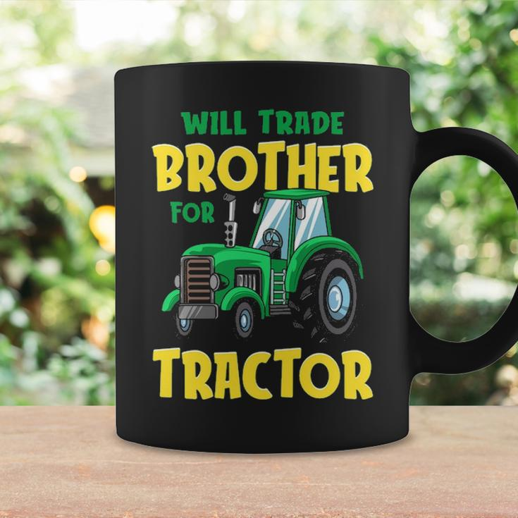 Will Trade Brother For Tractor Farm Truck Toddler Boy Coffee Mug Gifts ideas