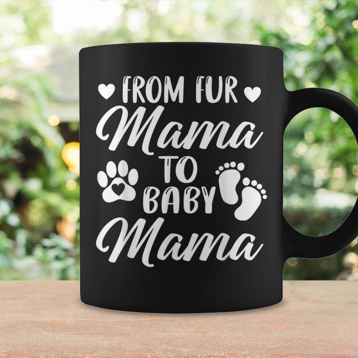 From Fur Mama To Baby Mama Pregnancy Announcement Coffee Mug Gifts ideas
