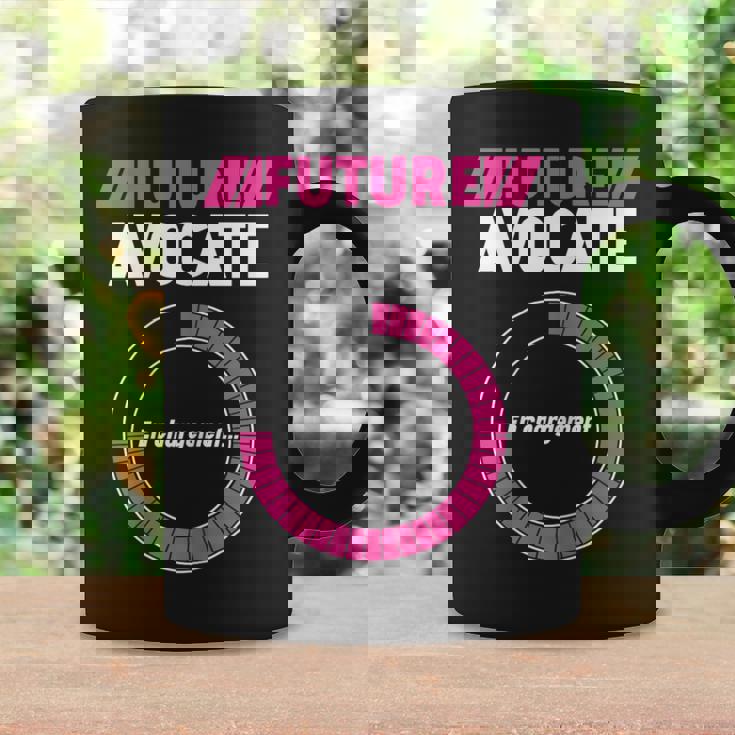 Future Avocate Études Profession Métier Droit Justice Tasse Idées cadeaux