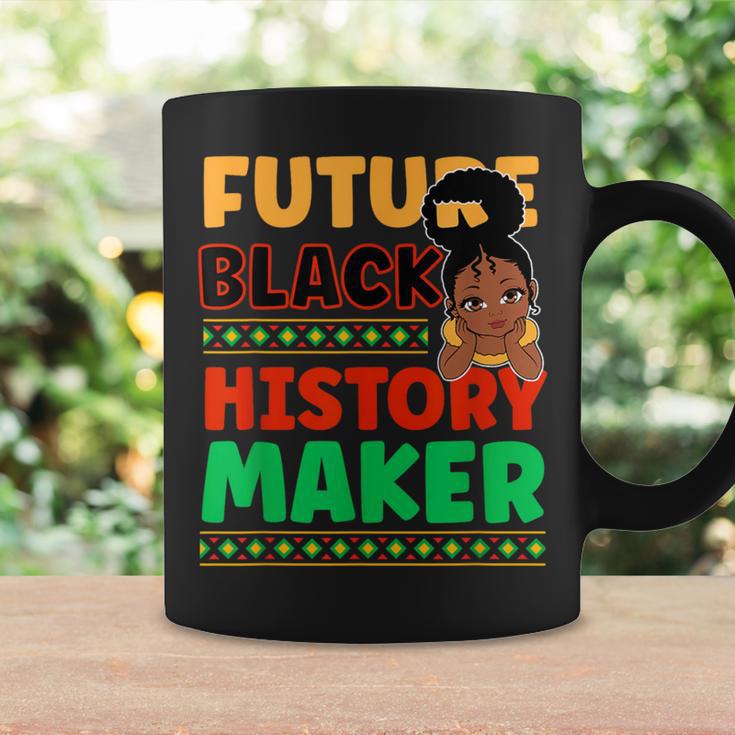 Future Black History Maker Proud African American Afro Girl Coffee Mug Gifts ideas