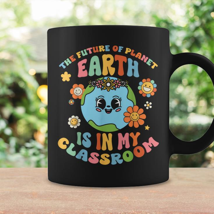 Future Planet Earth Is In My Classroom Groovy Proud Teacher Coffee Mug Gifts ideas