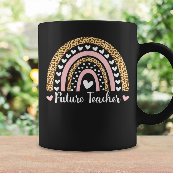 Future Teacher Rainbow Graduate Student School Teacher Coffee Mug Gifts ideas