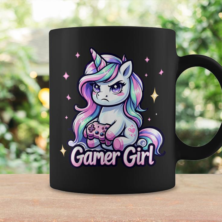 Gamer Girl Unicorn Cute Gamer Unicorn Girls Women Coffee Mug Gifts ideas