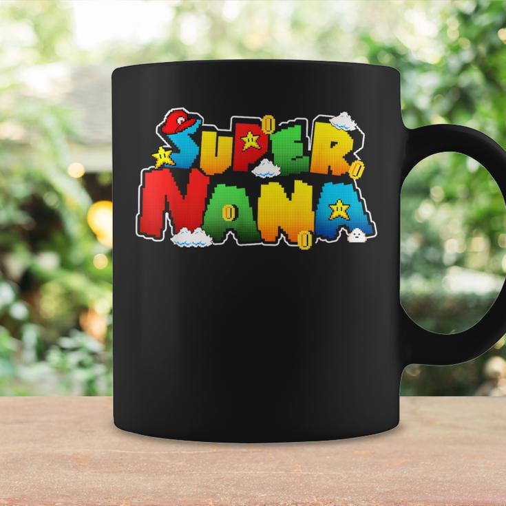 Gamer Super Nana Family Matching Game Super Nana Superhero Coffee Mug Gifts ideas