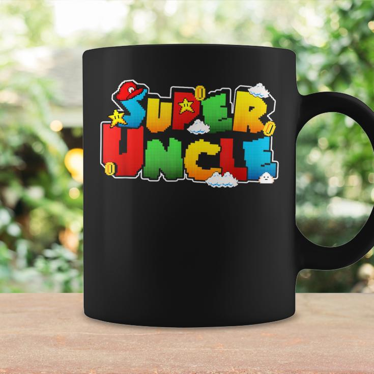 Gamer Super Uncle Family Matching Game Super Uncle Superhero Coffee Mug Gifts ideas