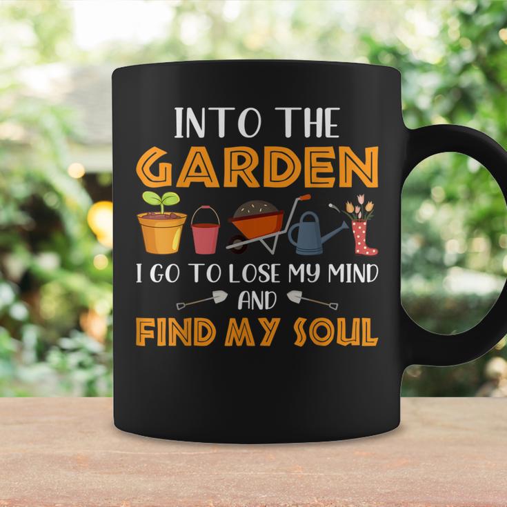 Gardening Into The Garden I Go To Lose My Mind Plant Lovers Coffee Mug Gifts ideas