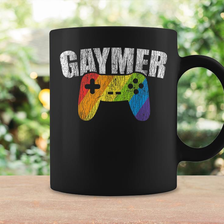 Gaymer Rainbow Flag Gaming Lesbian Gay Bisexual Pride Lgbtq Coffee Mug Gifts ideas