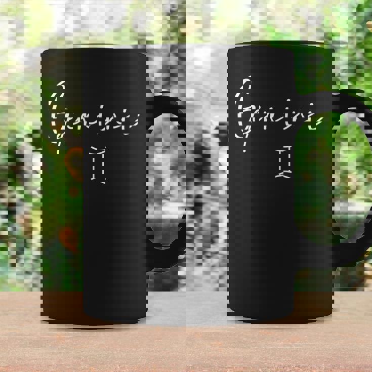 Gemini Sign Trendy Minimalist Zodiac Womens Coffee Mug Gifts ideas