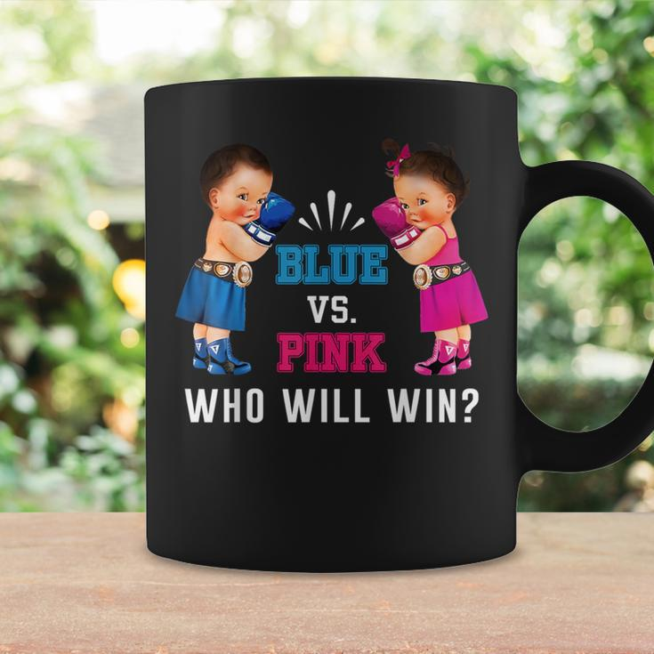 Gender Reveal Blue Vs Pink Ethnic Boxing Babies Coffee Mug Gifts ideas