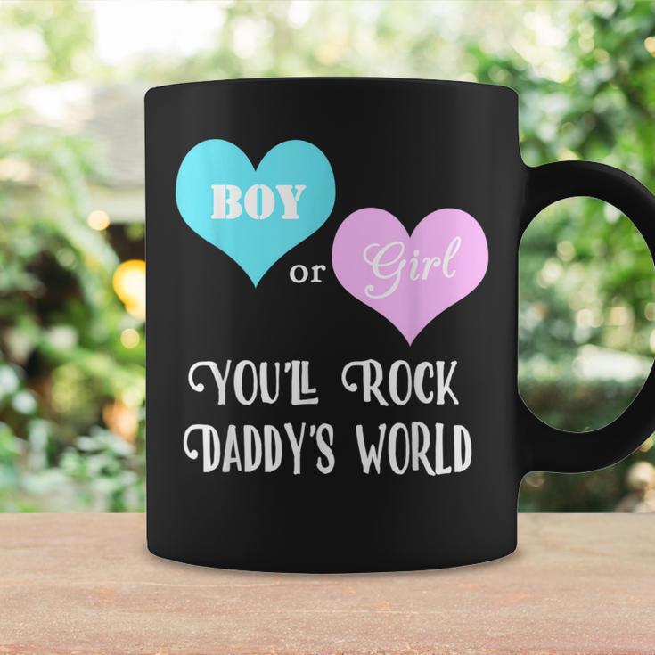 Gender Reveal Boy Or Girl You'll Rock Daddy's World Coffee Mug Gifts ideas