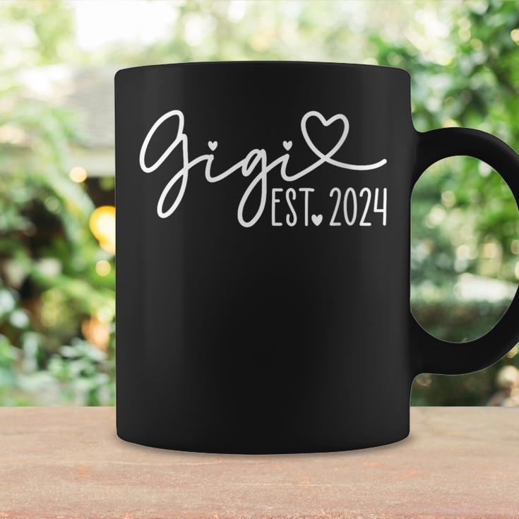 Gigi Est 2024 New Grandmother Grandma Pregnancy Announcement Coffee Mug Gifts ideas