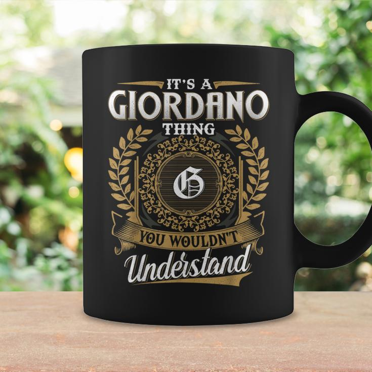 Giordano Family Last Name Giordano Surname Personalized Coffee Mug Gifts ideas