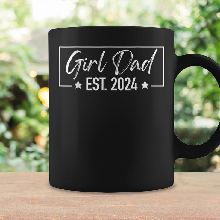 Girl Dad Est 2024 To Be First Time Girl Dad New Daddy Coffee Mug Gifts ideas