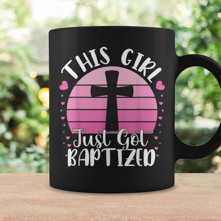 This Girl Just Got Baptized Christian Communion Baptism 2024 Coffee Mug Gifts ideas