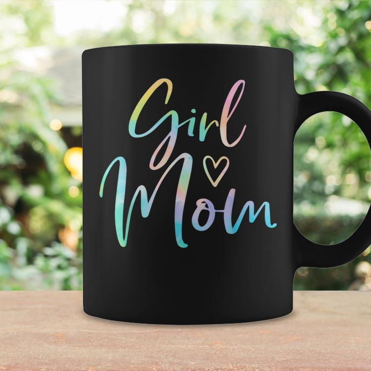 Girl Mom For Mother Mama Of Girls Tie Dye Coffee Mug Gifts ideas