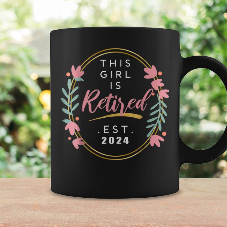 This Girl Is Retired 2024 Retirement Mom Grandma Coffee Mug Gifts ideas