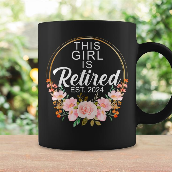 This Girl Is Retired Est 2024 Retirement Coffee Mug Gifts ideas
