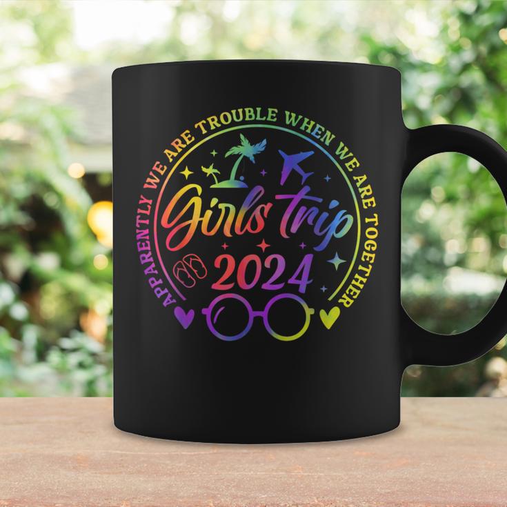 Girls Trip 2024 Apparently Are Trouble When We Are Together Coffee Mug Gifts ideas