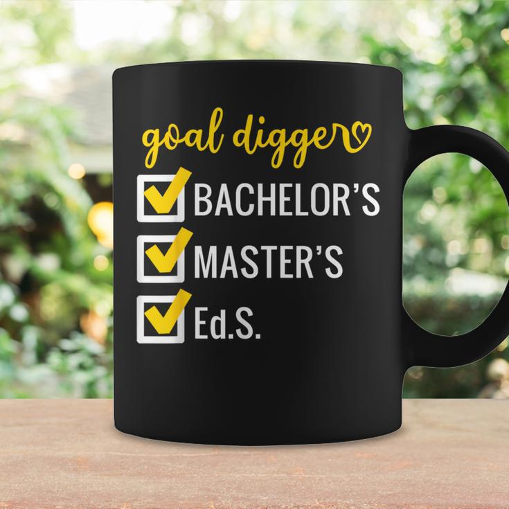 Goal Digger Inspirational Quotes Education Specialist Degree Coffee Mug Gifts ideas