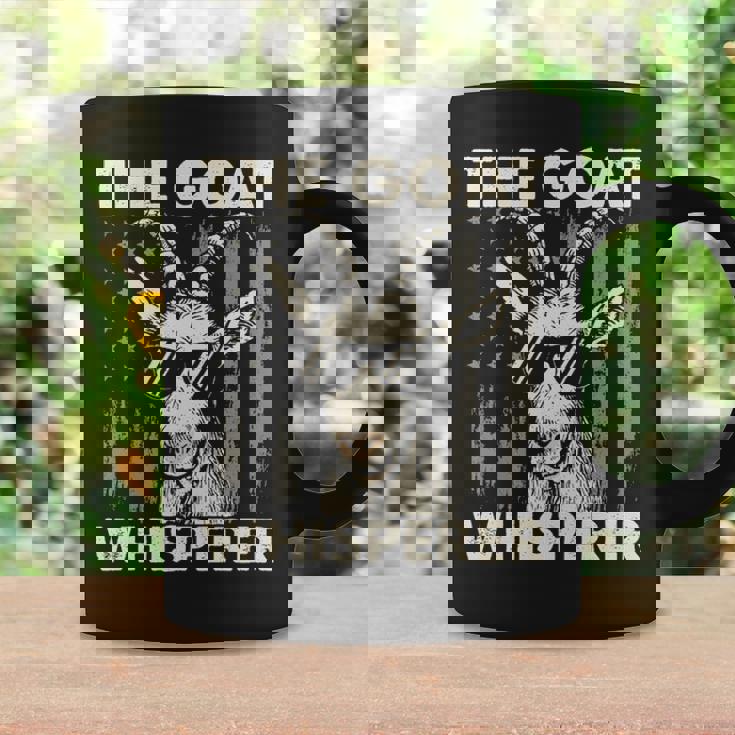 The Goat Whisperer Usa American Flag Farm Animal Coffee Mug Gifts ideas