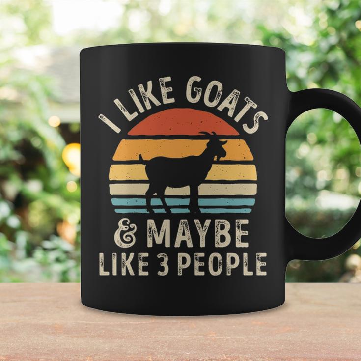I Like Goats And Maybe Like 3 People Goat Coffee Mug Gifts ideas
