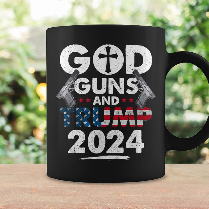 God Guns And Trump 2024 Usa American Flag Coffee Mug Gifts ideas