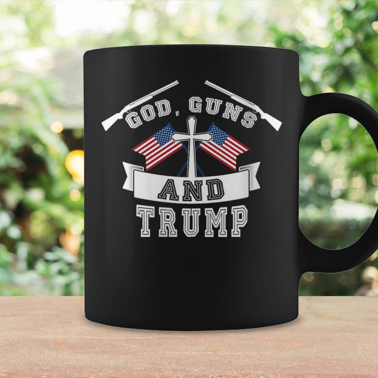 God Guns And Trump Us President Election Donald Trump 2024 Coffee Mug Gifts ideas