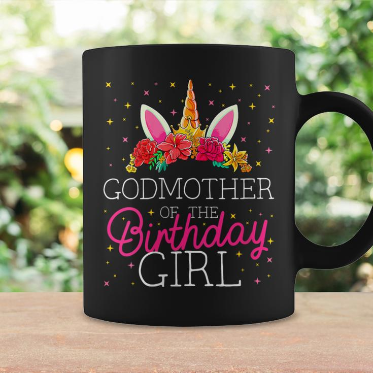 Godmother Of The Birthday Girl Unicorn Godparents Matching Coffee Mug Gifts ideas