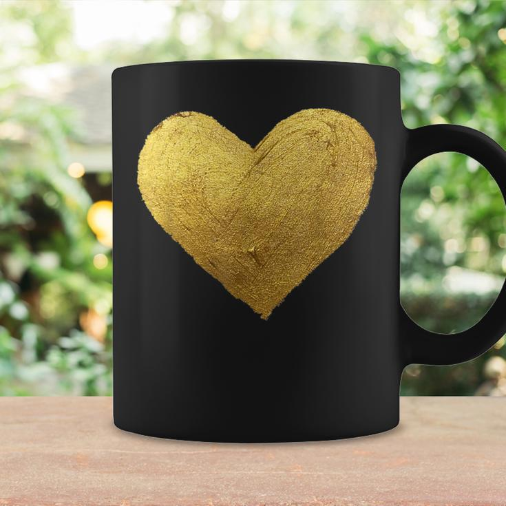 Gold Heart Symbol Of Love Coffee Mug Gifts ideas