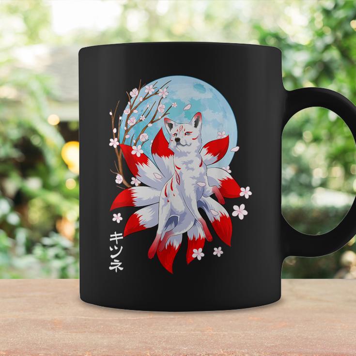 PopSocket PopGrip - Design Renard à Neuf Queues Kitsune (mythologie Japonaise) - Adhésif Pour Téléphone