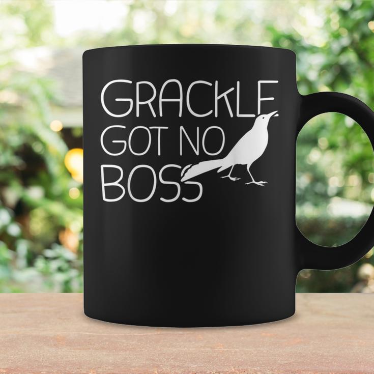 Grackle Gots No Boss Animal Bird Lover Coffee Mug Gifts ideas