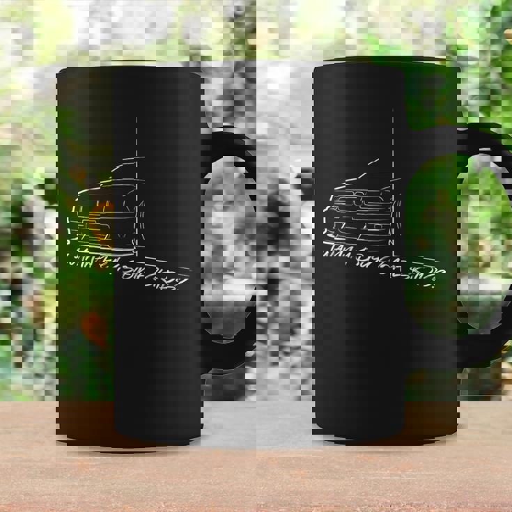 Gráfico De Coche Divertido Peeking E36 Drift Taza de café Ideas de regalos