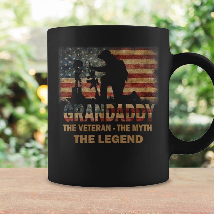 Grandaddy The Veteran Myth Legend Father's Day Coffee Mug Gifts ideas