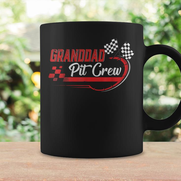Granddad Pit Crew Race Car Birthday Party Racing Coffee Mug Gifts ideas
