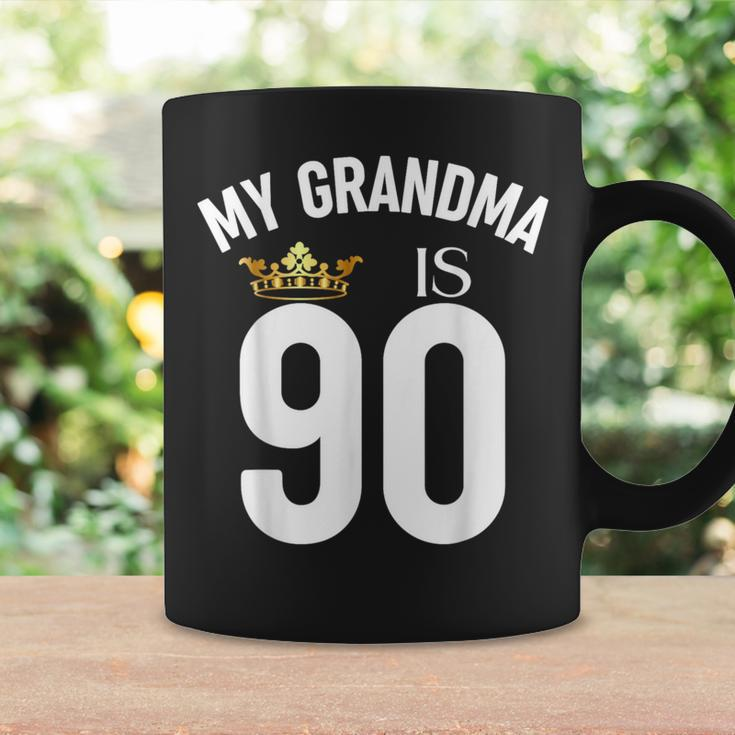 My Grandma Is 90 90Th 90 Years Old Mama Mum Mother Mom Coffee Mug Gifts ideas