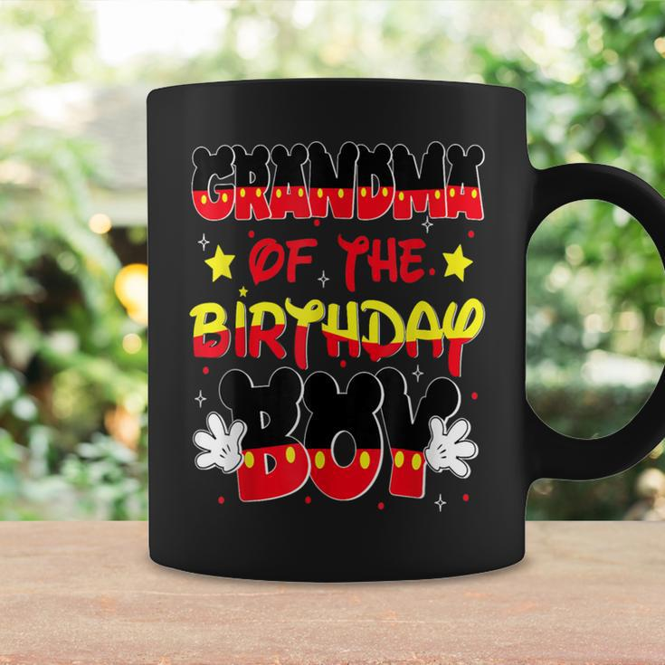 Grandma Of The Birthday Boy Mouse Family Matching Coffee Mug Gifts ideas