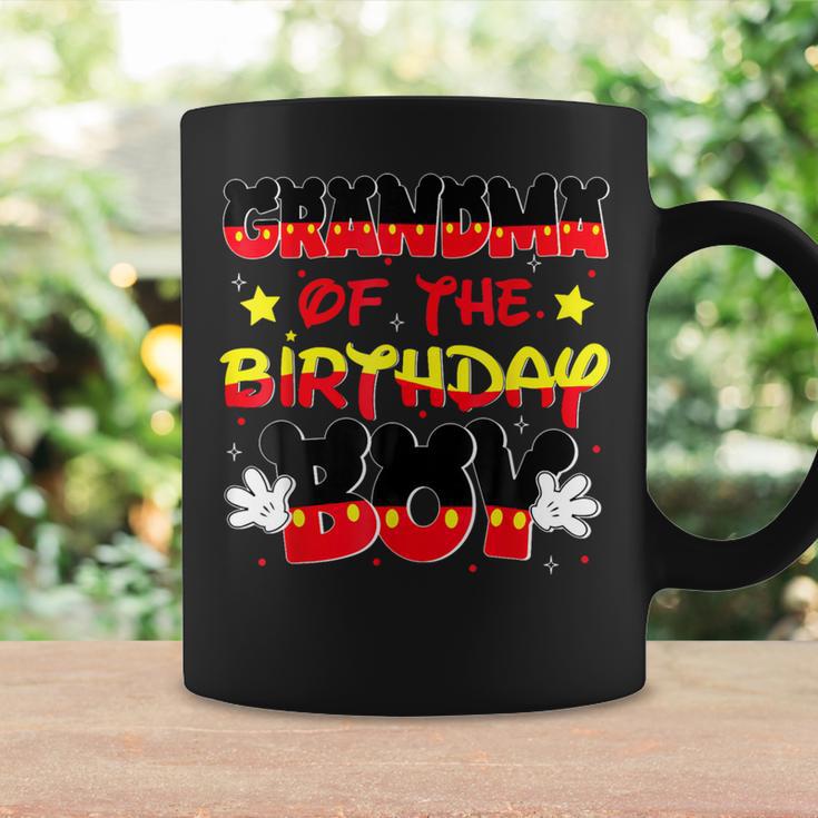 Grandma Of The Birthday Boy Mouse Family Matching Coffee Mug Gifts ideas