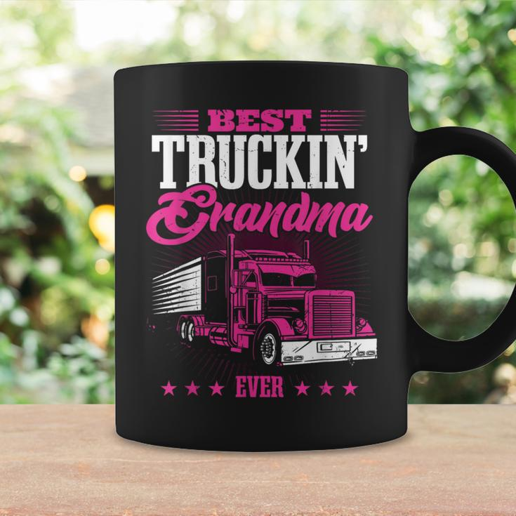 Grandmother Truck Driver Best Truckin' Grandma Ever Coffee Mug Gifts ideas