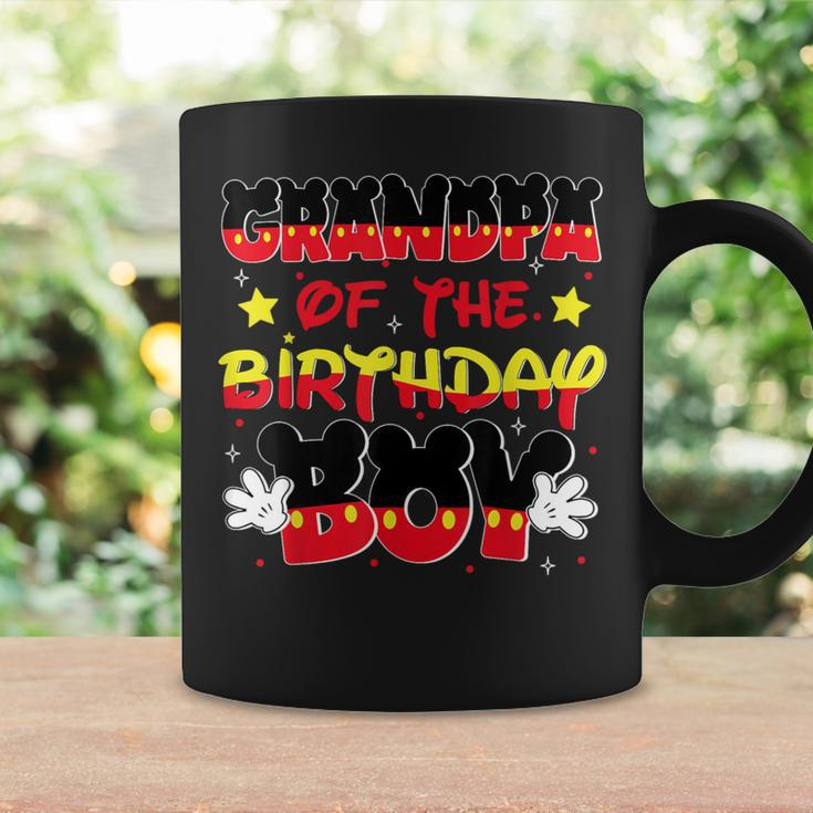 Grandpa Of The Birthday Boy Mouse Family Matching Coffee Mug Gifts ideas