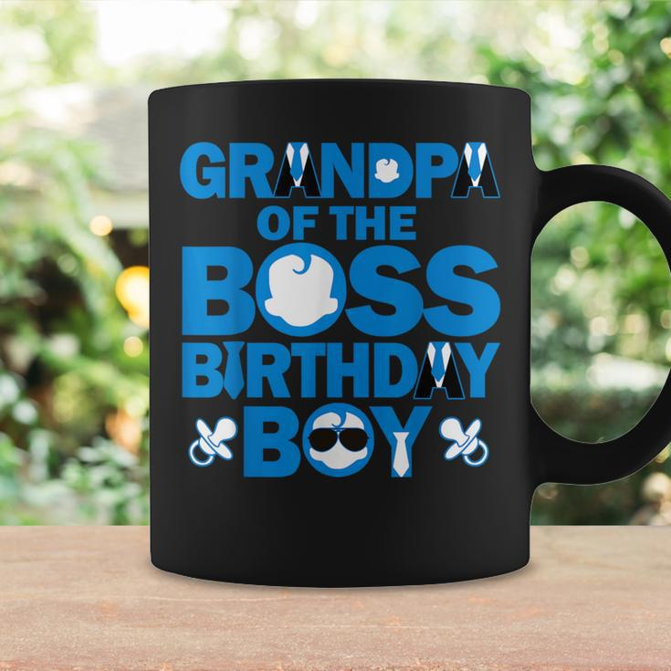 Grandpa Of The Boss Birthday Boy Baby Family Party Decor Coffee Mug Gifts ideas
