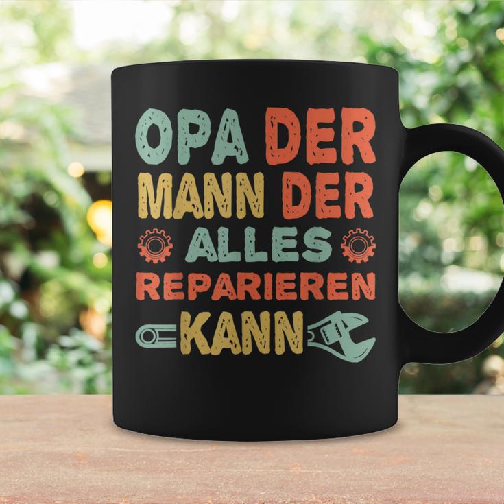 Grandpa Der Mann Der Alles Reparieren Kann Tassen Geschenkideen