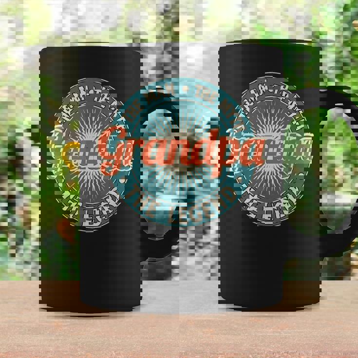 Grandpa The Man The Myth The Legend Grandfather Coffee Mug Gifts ideas