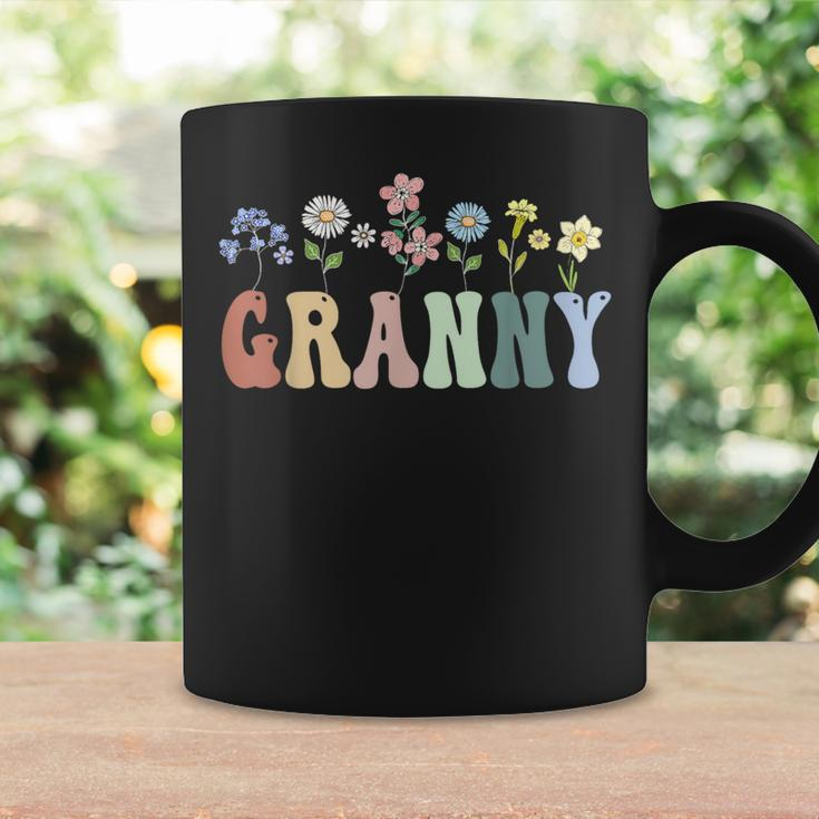 Granny Wildflower Floral Granny Coffee Mug Gifts ideas