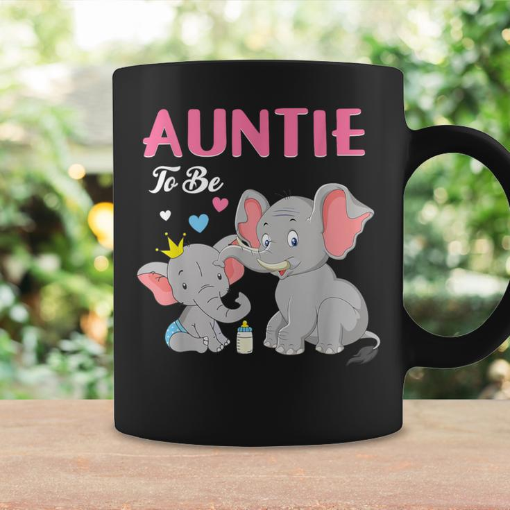 Great Auntie To Be Elephant Baby Shower Pregnancy Reveal Coffee Mug Gifts ideas